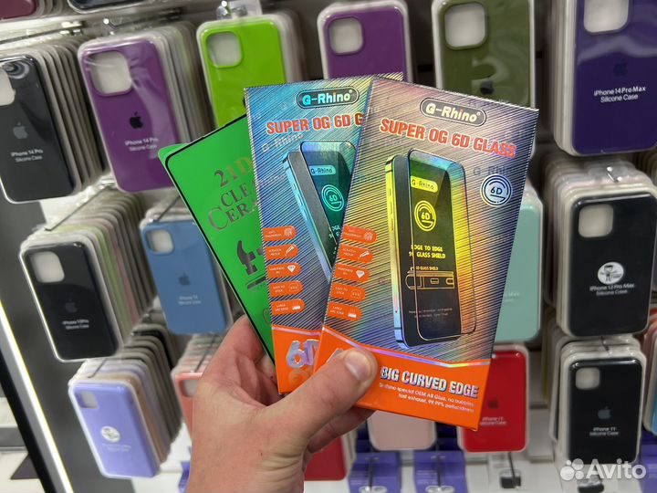 Защитные стекла Samsung (все модели)