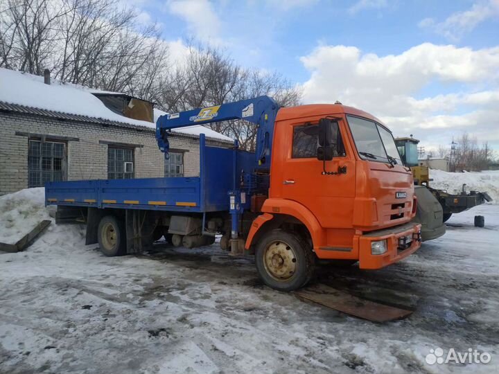 Аренда Кран-Манипулятор, борт 6 на 2.45м