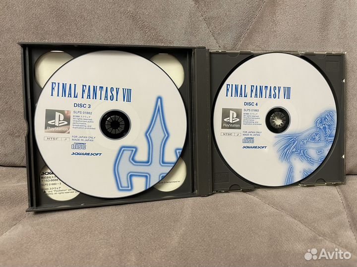 Диск Final Fantasy 8 для PS1