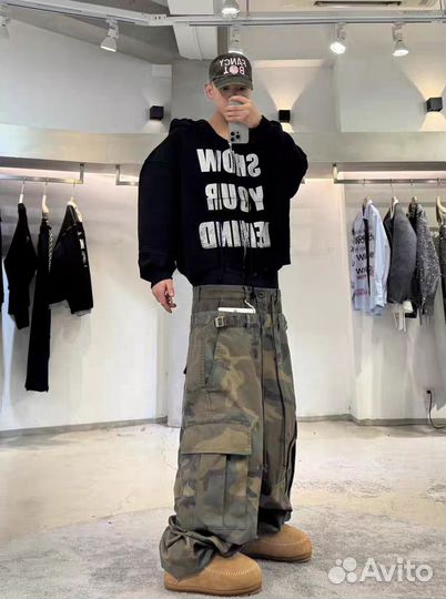 Штаны Grailz Project Triple Waist Camo Pants