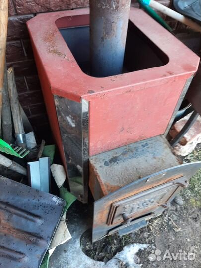 Печь банная б/у