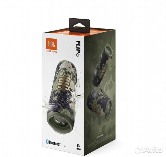 Портативная колонка JBL flip 6 Camouflage