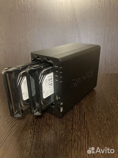 Сетевое хранилище DS218 2HDD 4Гб Synology