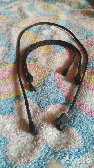 Удлинитель 4 pin для вентиляторов пк