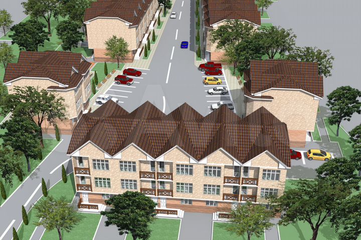 Таунхаус 200 м² на участке 4 сот.