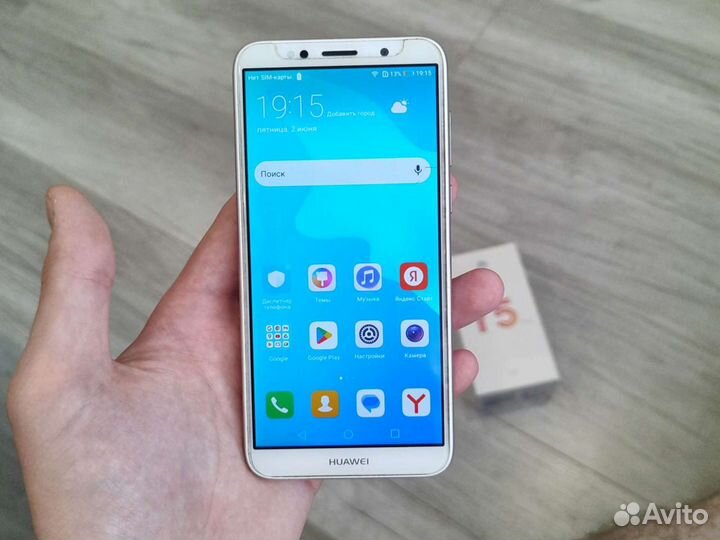 HUAWEI Y5 Prime (2018) Dual sim, 2/16 ГБ