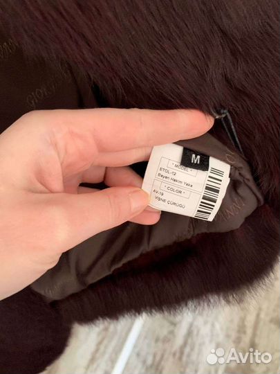 Новая накидка болеро мех кролика 40-44 размер