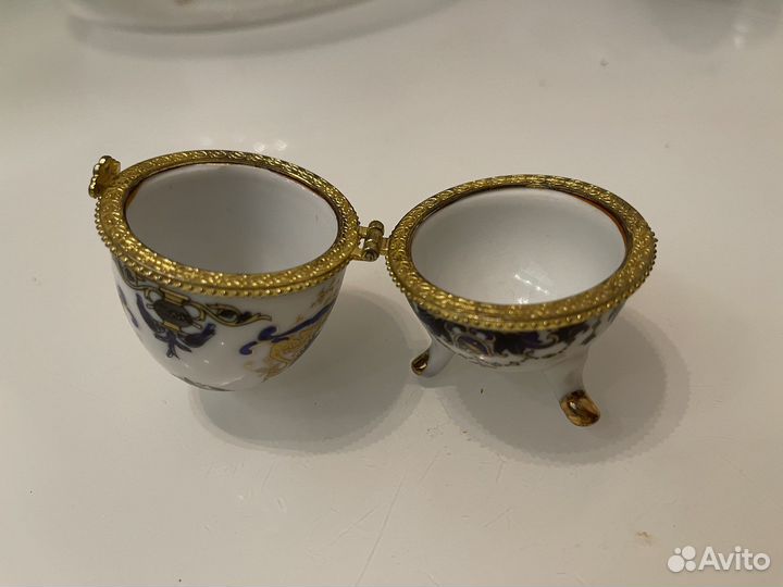 Шкатулка яйцо фаберже