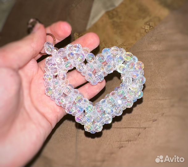 Брелок из бусин