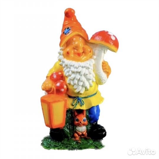 Гном с фонариком