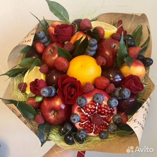 Фруктовый букет Корзина с фруктами