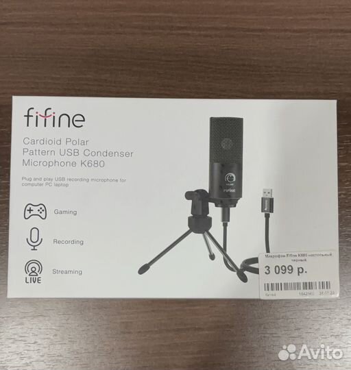 Микрофон fifine k680