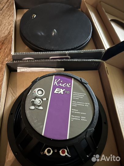 Автомобильная акустическая система Kicx EX10