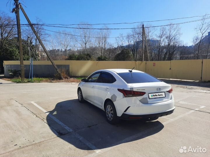Hyundai Solaris 1.6 AT, 2021, 175 000 км