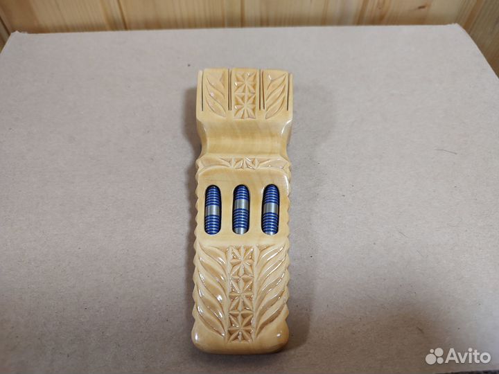 Деревянный чехол ручной работы для дротиков дартс