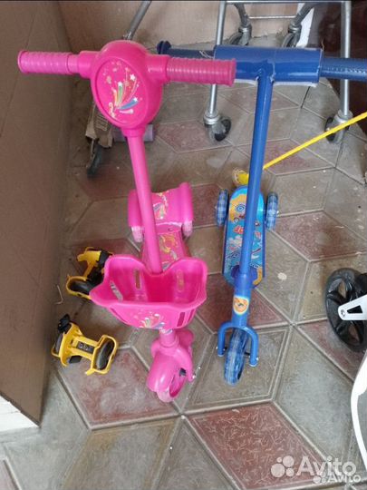 Самокат детский двухколесный