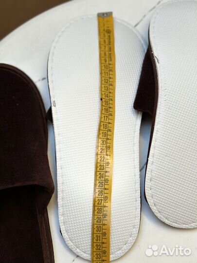 Домашние тапочки мужские велюровые 2 пары