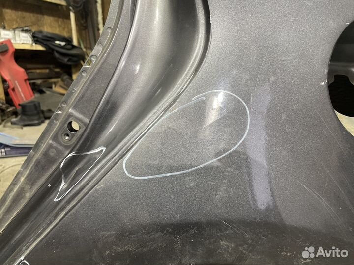Крыло заднее левое Hyundai Solaris 2010-2017