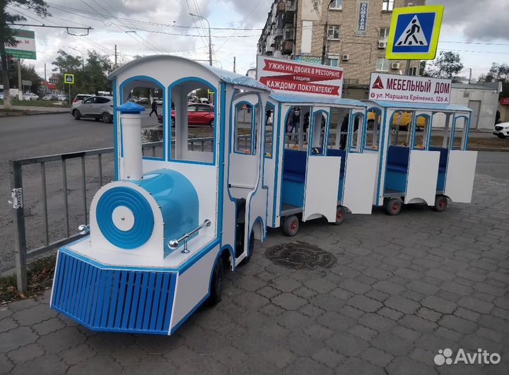 Готовый бизнес - аттракцион Паровозик