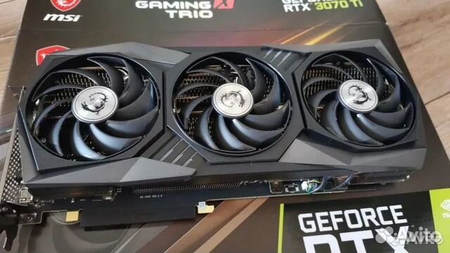 Видеокарта MSI 3070 Ti gaming X trio купить в Москве | Электроника | Авито