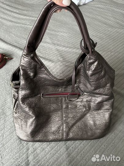 Сумка кожаная женская