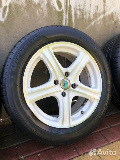 Резина michelin на литых дисках