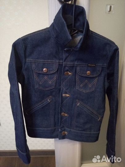 Куртка джинсовая wrangler 124 mj. р.10 (хxxs)