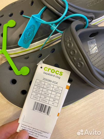 Сланцы мужские crocs