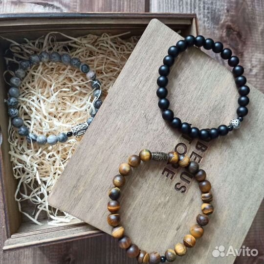 Браслеты из натурального камня