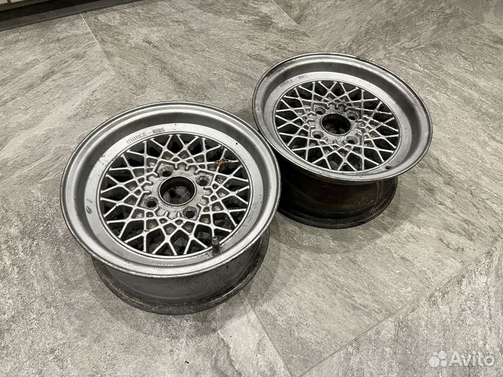 Немецкие литые диски bbs mahle mesh r13 x 6j