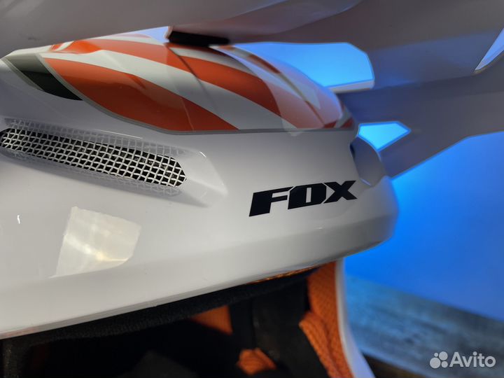 Мотошлем Fox V1 Goat Helmet Orange