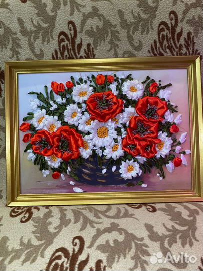 Картина из лент