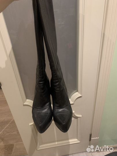 Сапоги женские натуральная кожа 40 размер