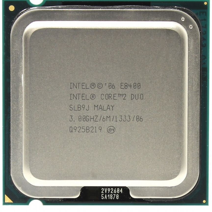 [SLB9J] Процессор Intel Core 2 Duo E8400 Slb9j