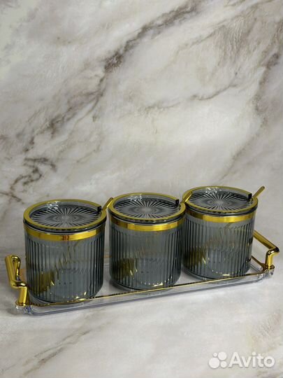 Набор банок для специй