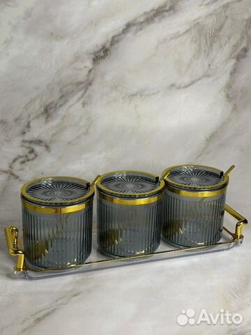 Набор банок для специй