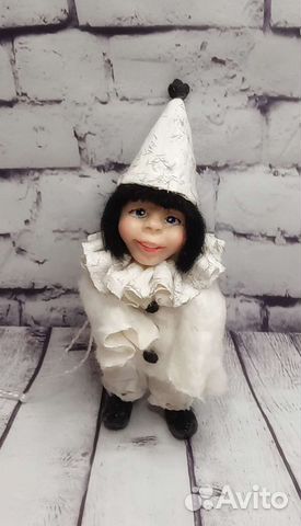 Ватная игрушка Пьеро