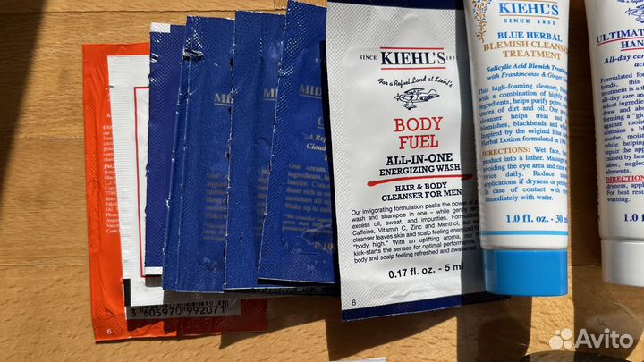 Kiehls миниатюры, пробники, оригинальные, крема