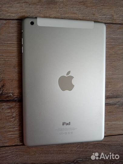 iPad mini Wi-Fi cellular 16 gb silver (MD543RS/A)