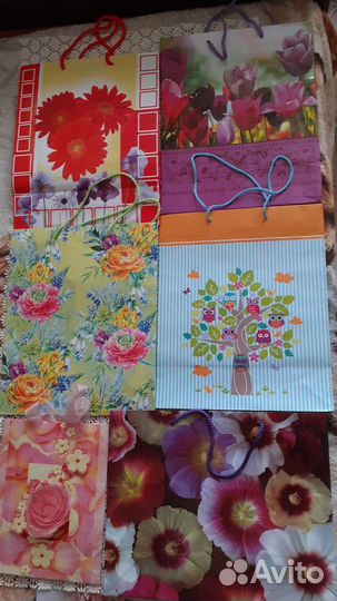 Пакеты подарочные