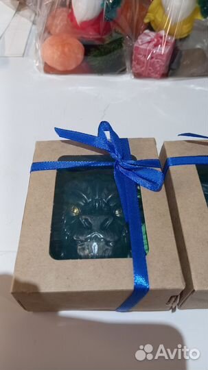 Мыло ручной работы дракон