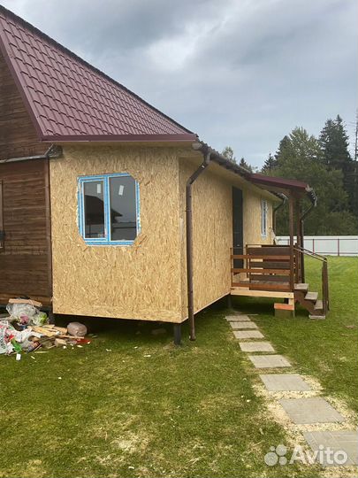 Пристройка веранда терраса к дому