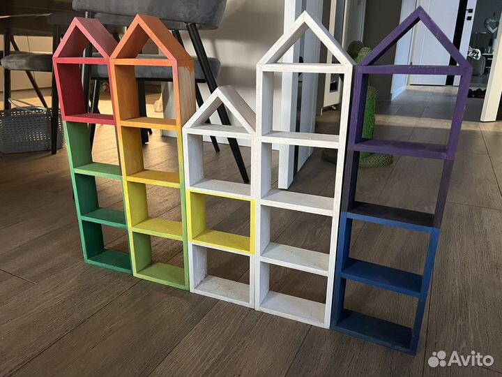 Полки домик для куклы