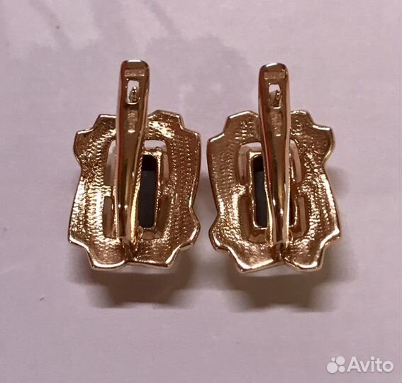 Золотые серьги СССР