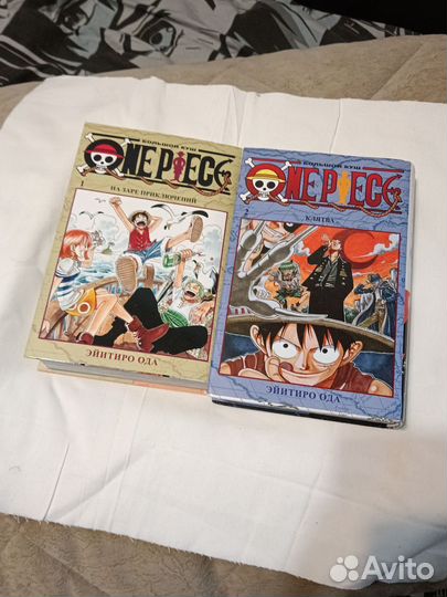 Манга Ван Пис 1 и 2 тома One Piece Manga rus