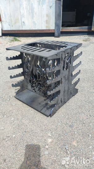 Вертикальный мангал