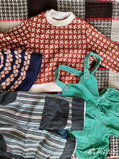 Пакет с детскими вещичками СССР