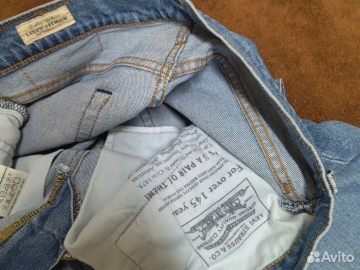 Джинсы мужские levis skinny taper 32/30