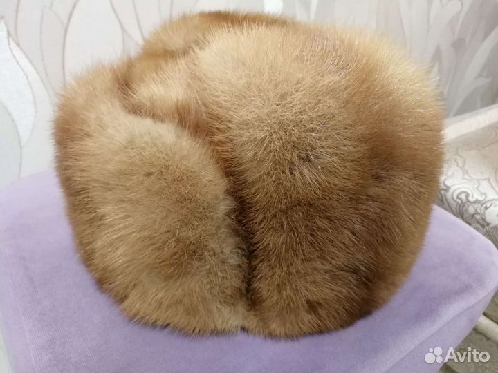 Мужская норковая шапка