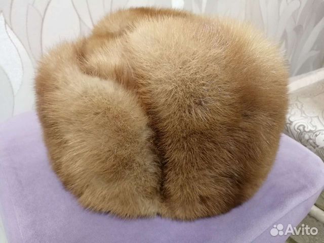 Мужская норковая шапка